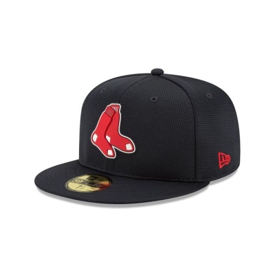 Sapca New Era Boston Red Sox MLB Clubhouse Collection 59FIFTY Fitted - Albastri